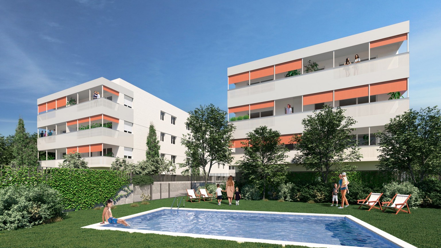 Piso  de obra nueva en venta, en la Zona de Domeny de Girona . 