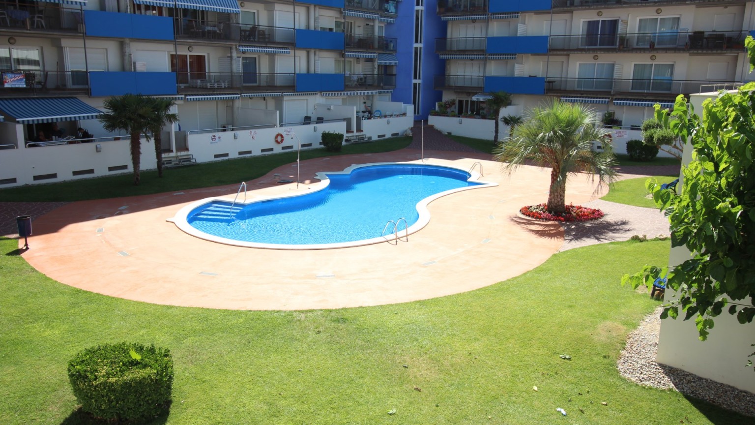 Appartement  à louer, à Santa Margarita, avec 2 chambres, terrasse, pk et piscine communautaire.