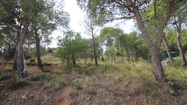 Fantastic plot of land for sale with sea views in Cap Ras