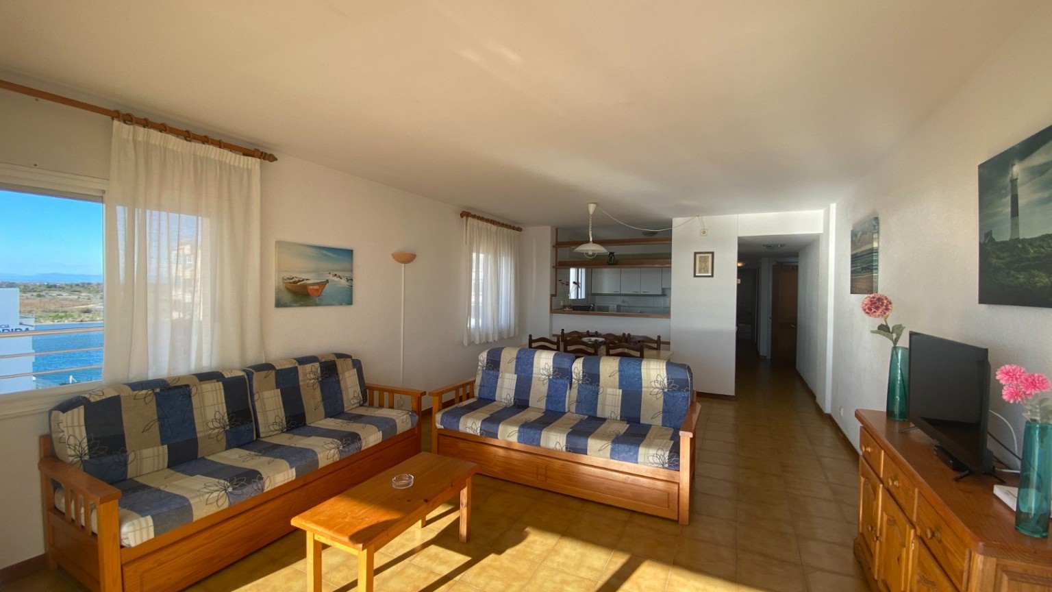 Apartament a primera linea de mar amb espectaculars vistes